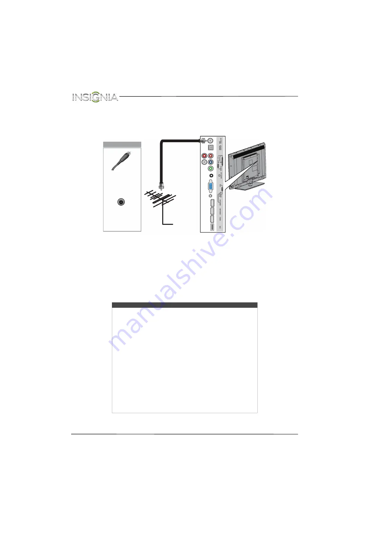 Insignia NS-46L400NA14 Скачать руководство пользователя страница 22