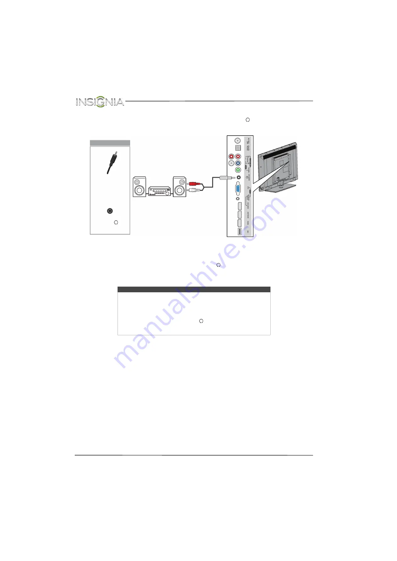 Insignia NS-46L400NA14 (Spanish) Guías Del Usuario Manual Download Page 36