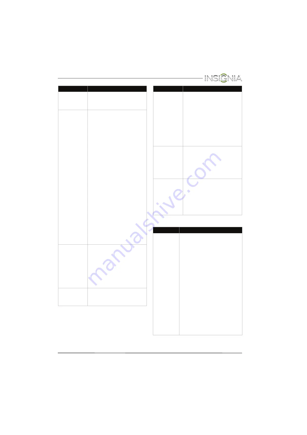 Insignia NS-46L400NA14 (Spanish) Guías Del Usuario Manual Download Page 75