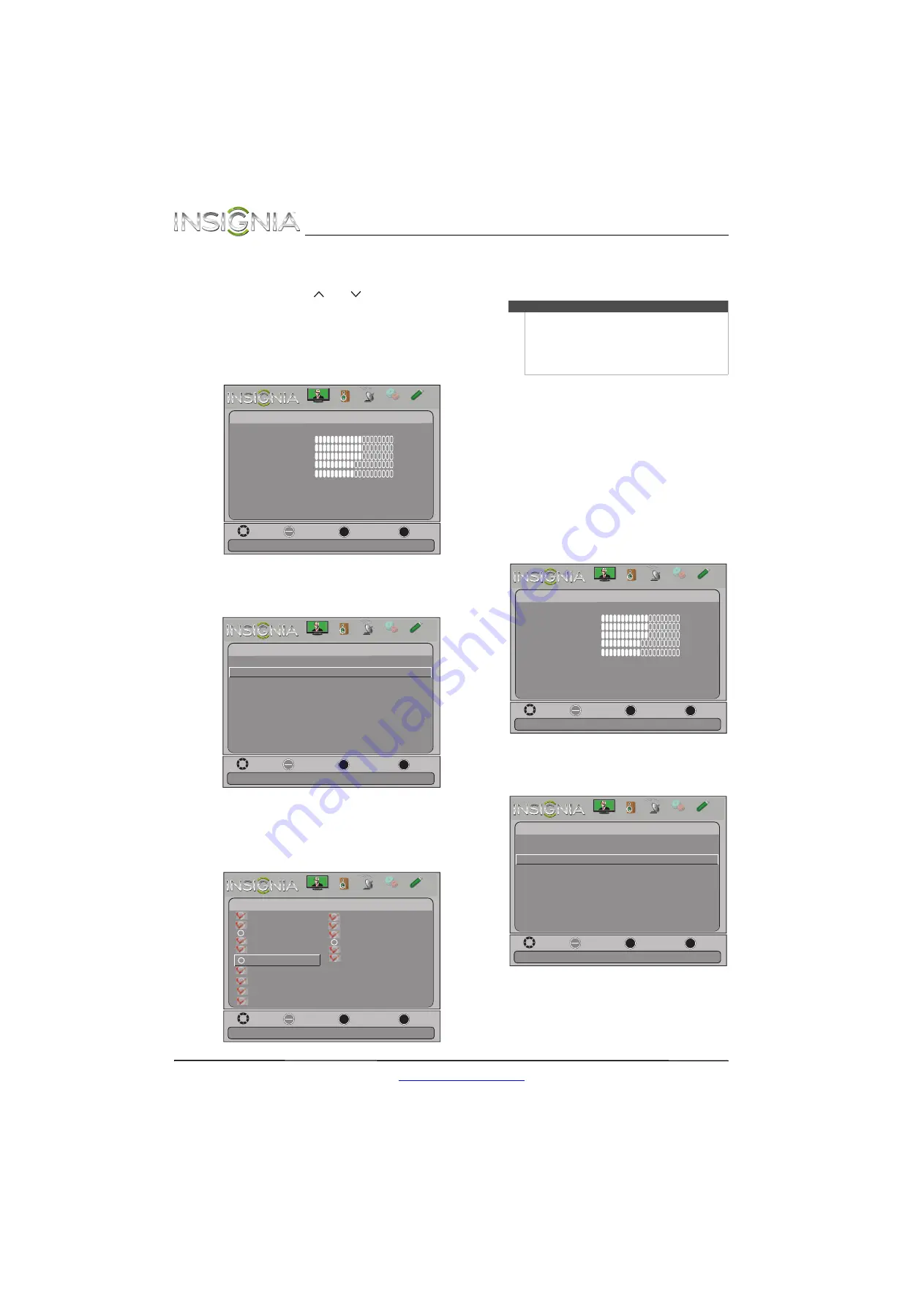 Insignia NS-50L240A13 (Spanish) Guía Del Usuario Download Page 36