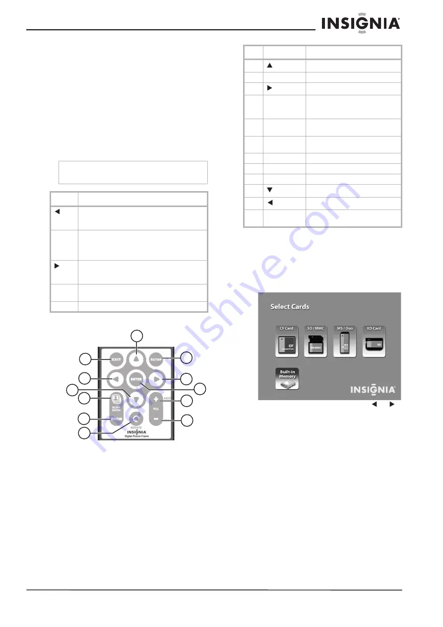 Insignia NS-DPF10 User Manual Download Page 5