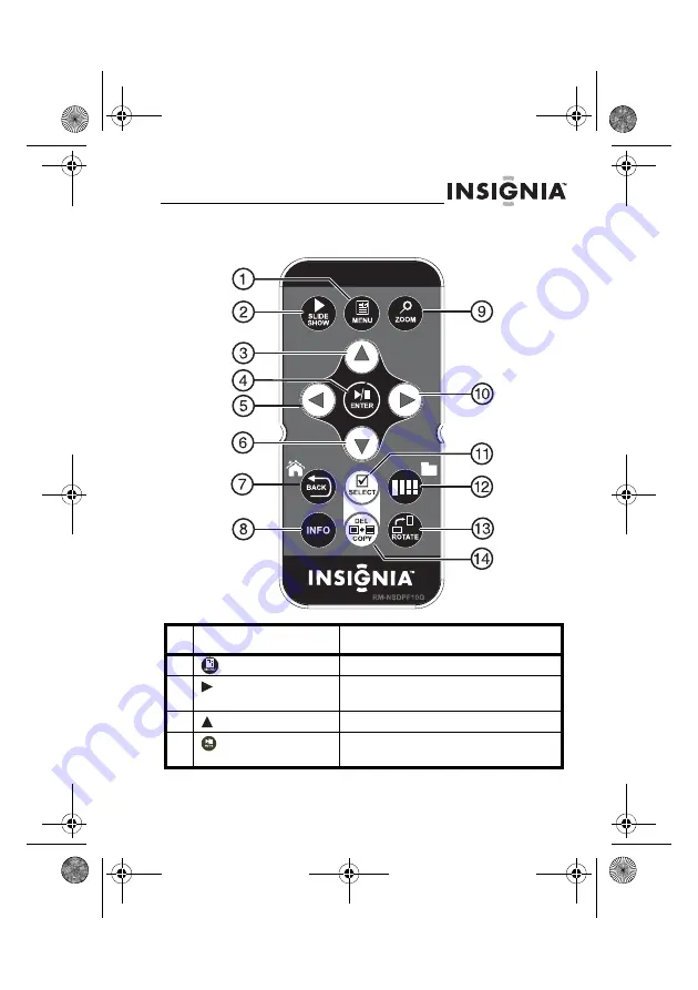 Insignia NS-DPF110S User Manual Download Page 9