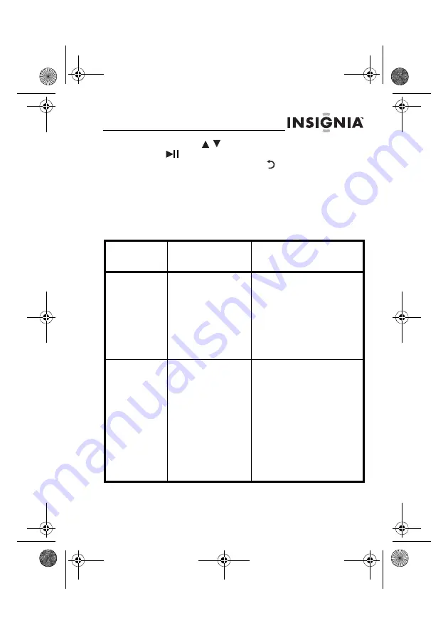 Insignia NS-DPF7WM-09 - Digital Photo Frame (Spanish) Guía Del Usuario Download Page 39