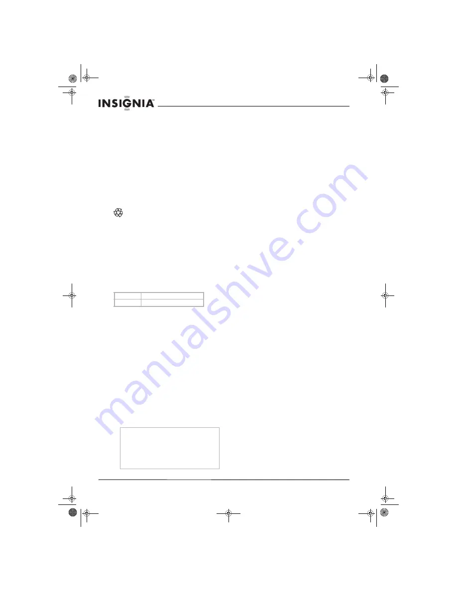 Insignia NS-FSDVDR Скачать руководство пользователя страница 58