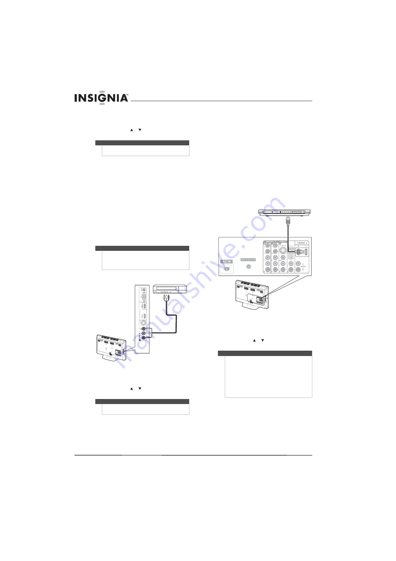 Insignia NS-L42Q120-10A (Spanish) Guía Del Usuario Download Page 20