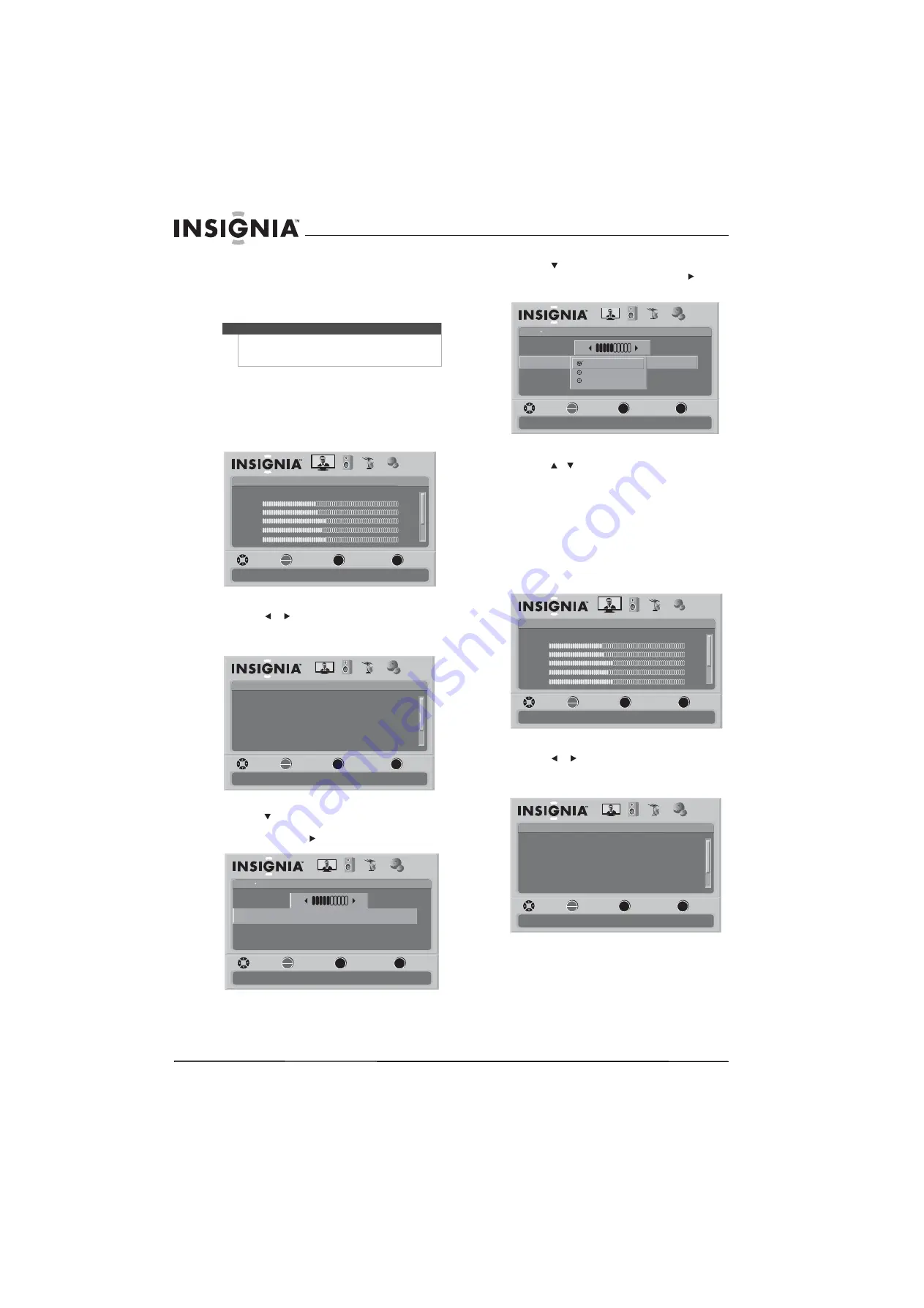 Insignia NS-L42X-10A (Spanish) Guía Del Usuario Download Page 38