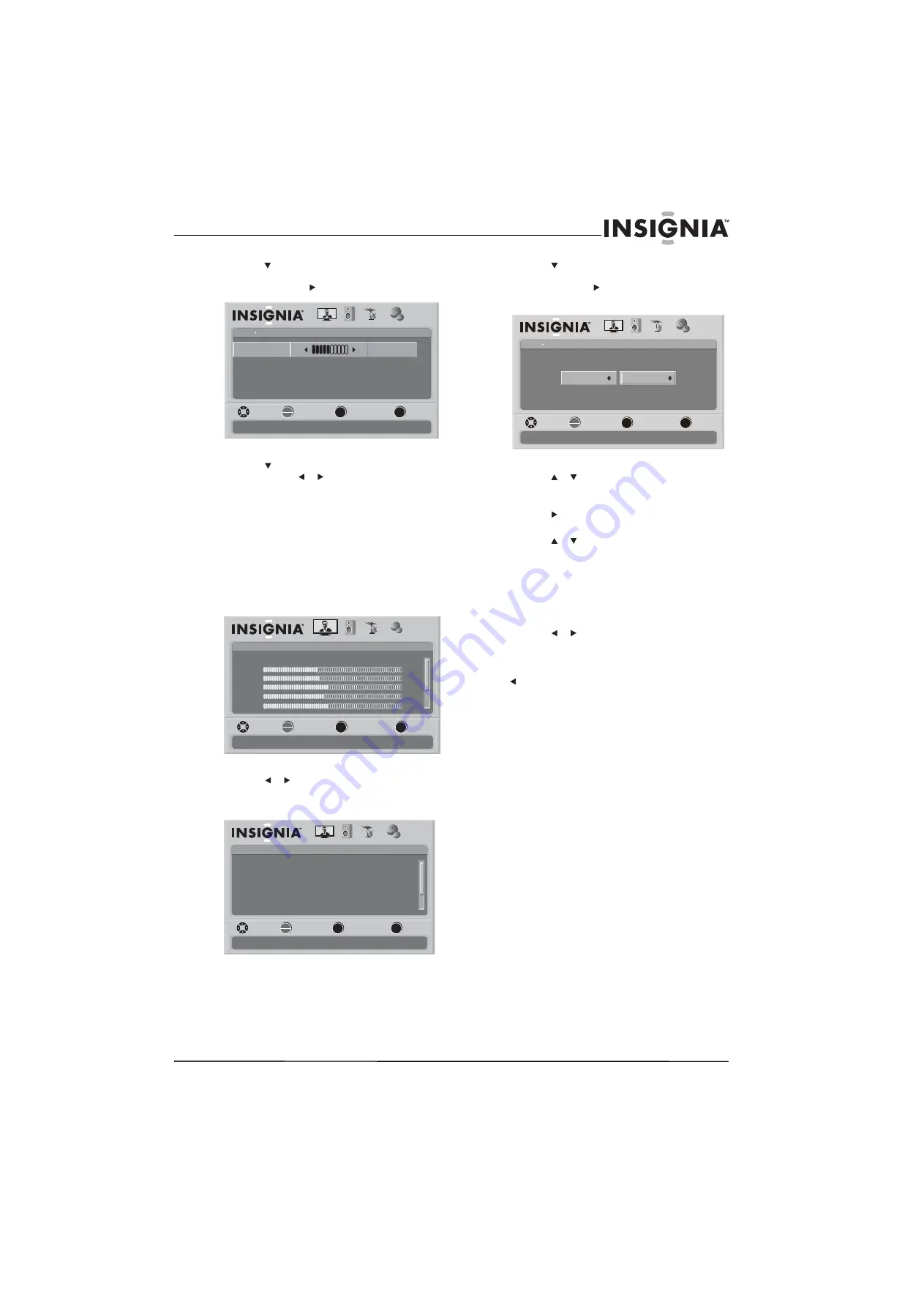 Insignia NS-L42X-10A (Spanish) Guía Del Usuario Download Page 39