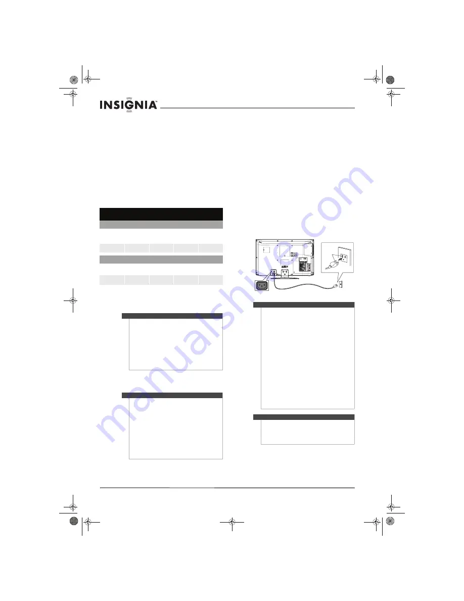 Insignia NS-LBD32X-10A (French) Manual De L'Utilisateur Download Page 14