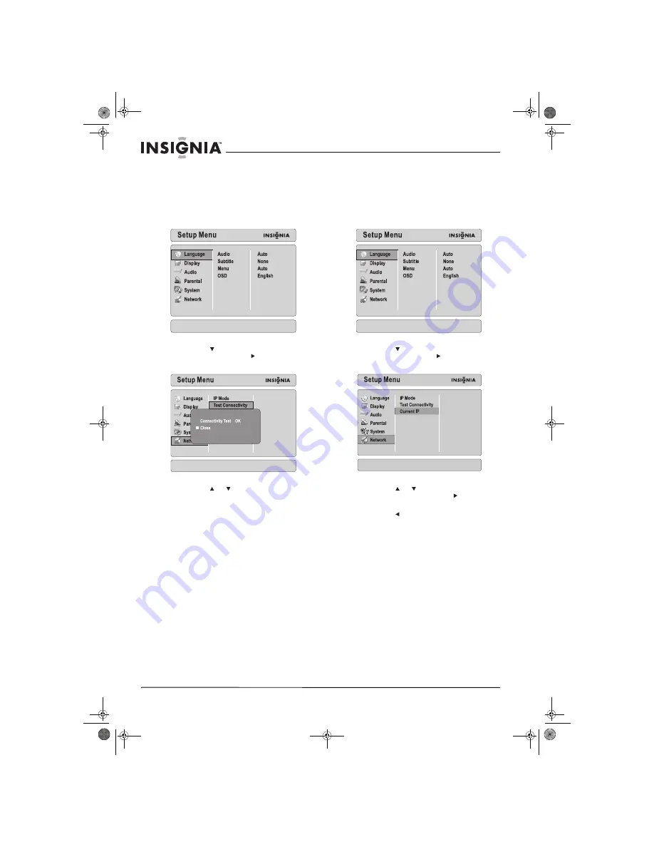 Insignia NS-LBD32X-10A Скачать руководство пользователя страница 58