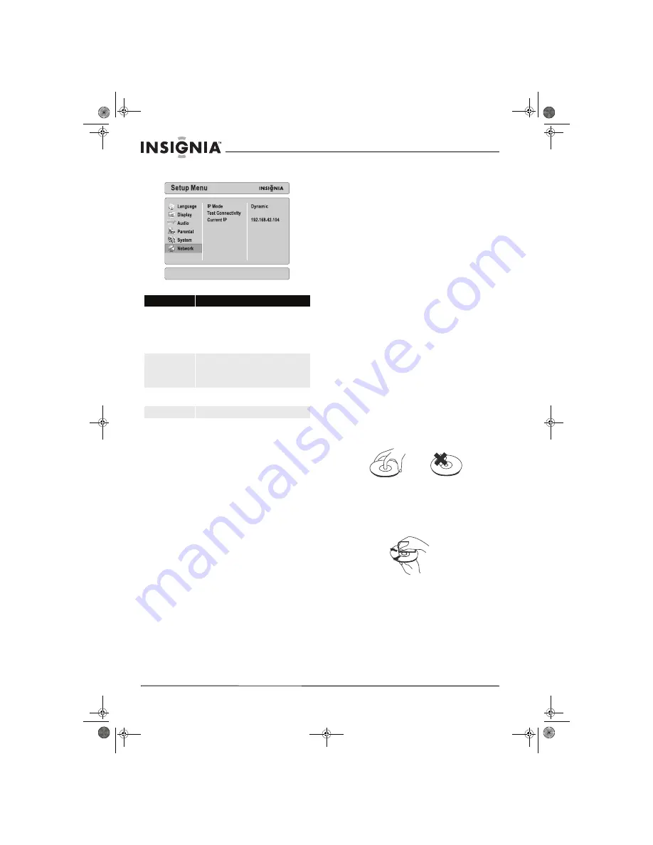 Insignia NS-LBD32X-10A (French) Manual De L'Utilisateur Download Page 62