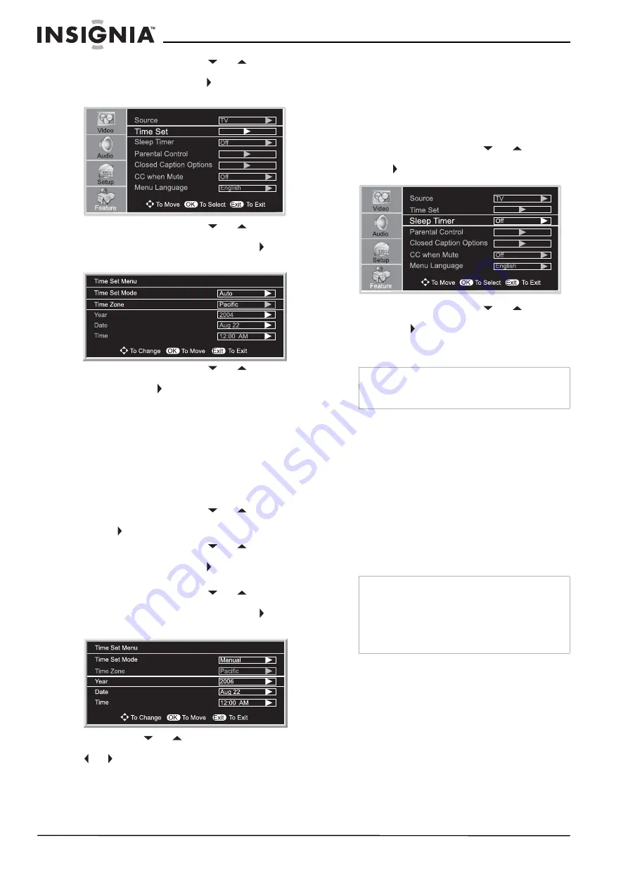 Insignia NS-LCD32FS User Manual Download Page 42