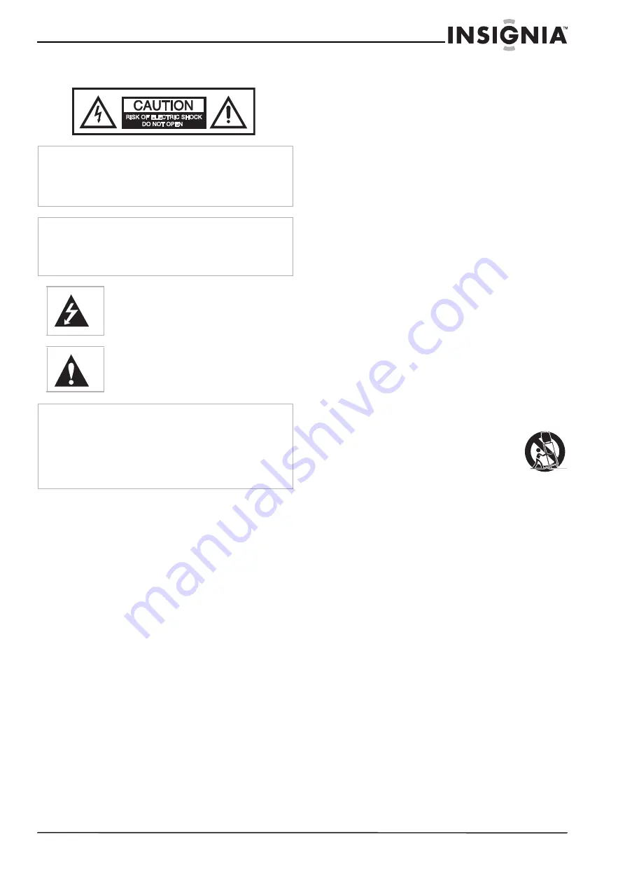 Insignia NS-LCD52HD-09 User Manual Download Page 5