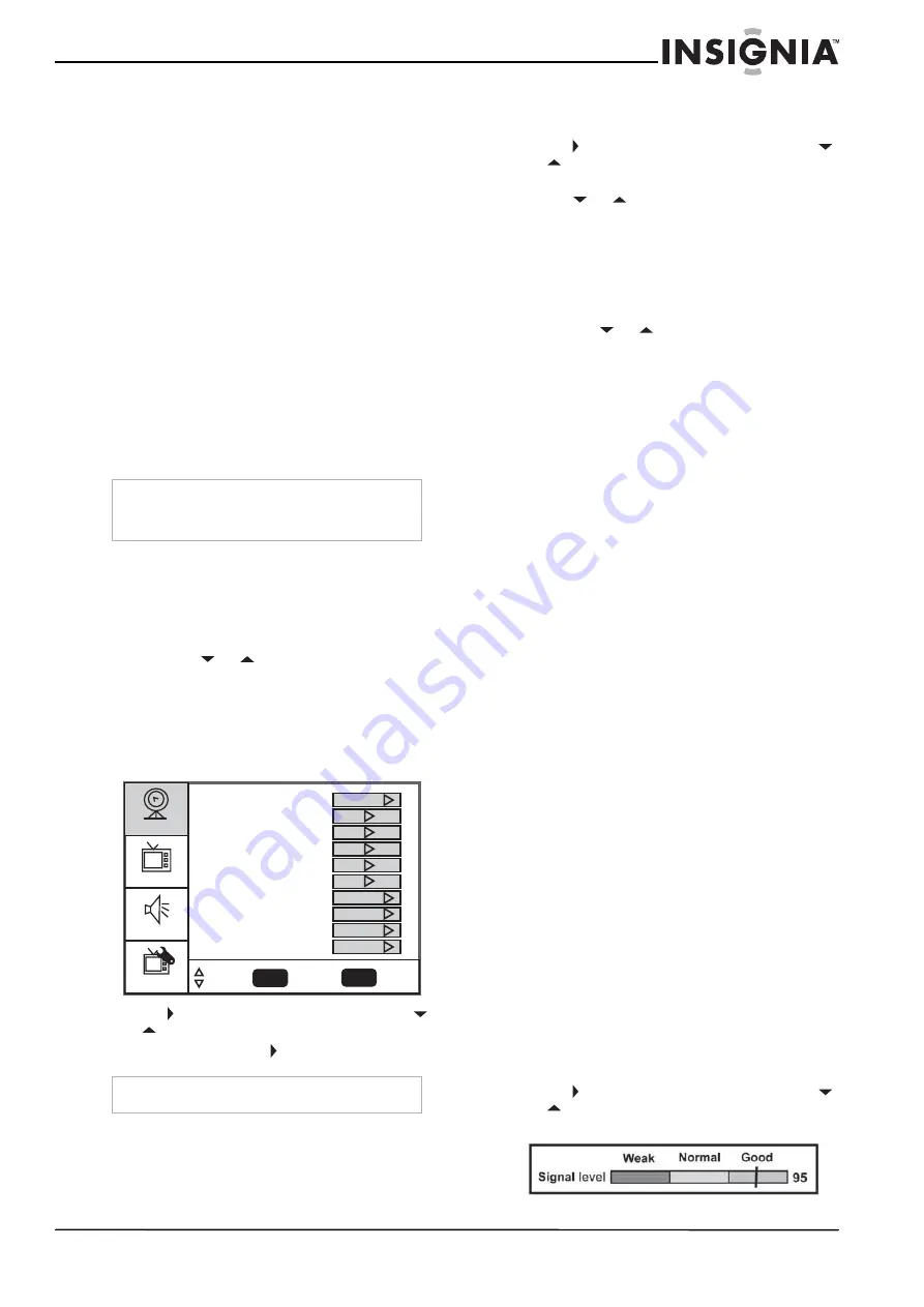 Insignia NS-LCD52HD-09 Скачать руководство пользователя страница 11