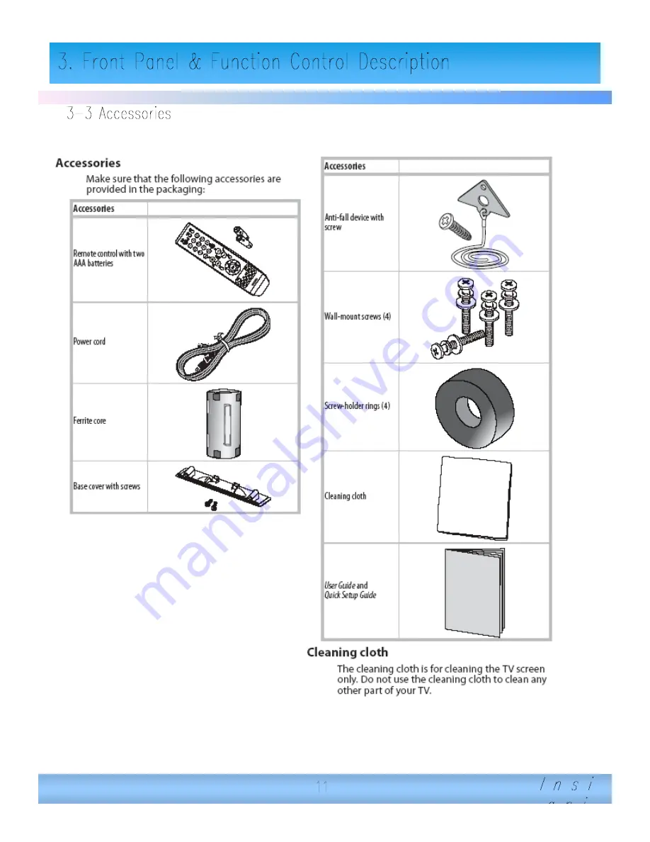 Insignia NS-P501Q-10A - 50