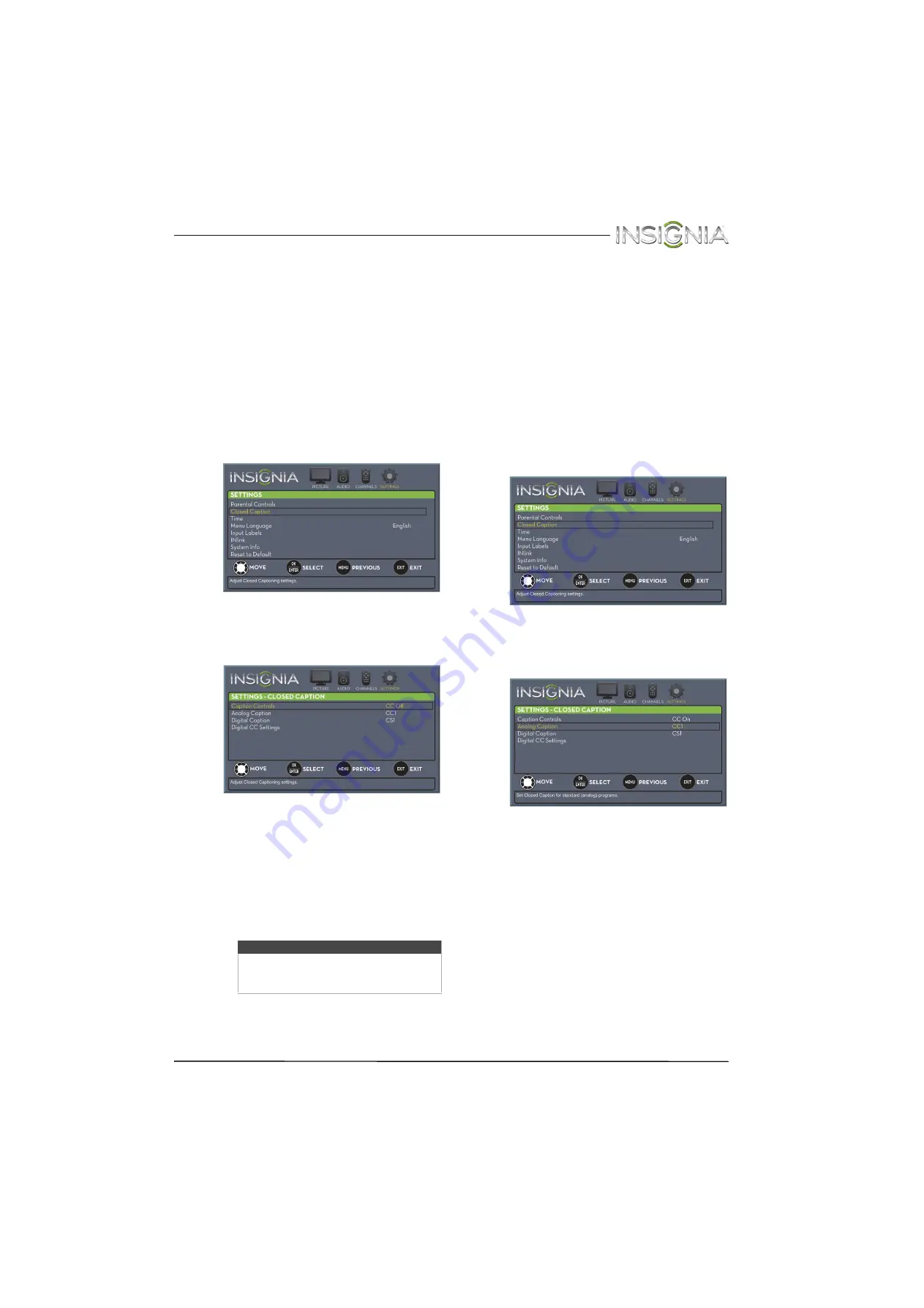 Insignia NS50D40SNA14 User Manual Download Page 57