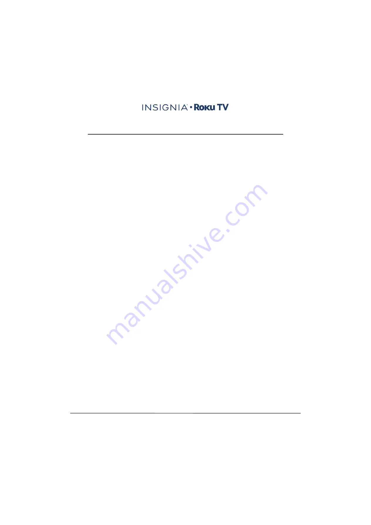 Insignia ROKU TV NS-24ER310NA17 User Manual Download Page 2