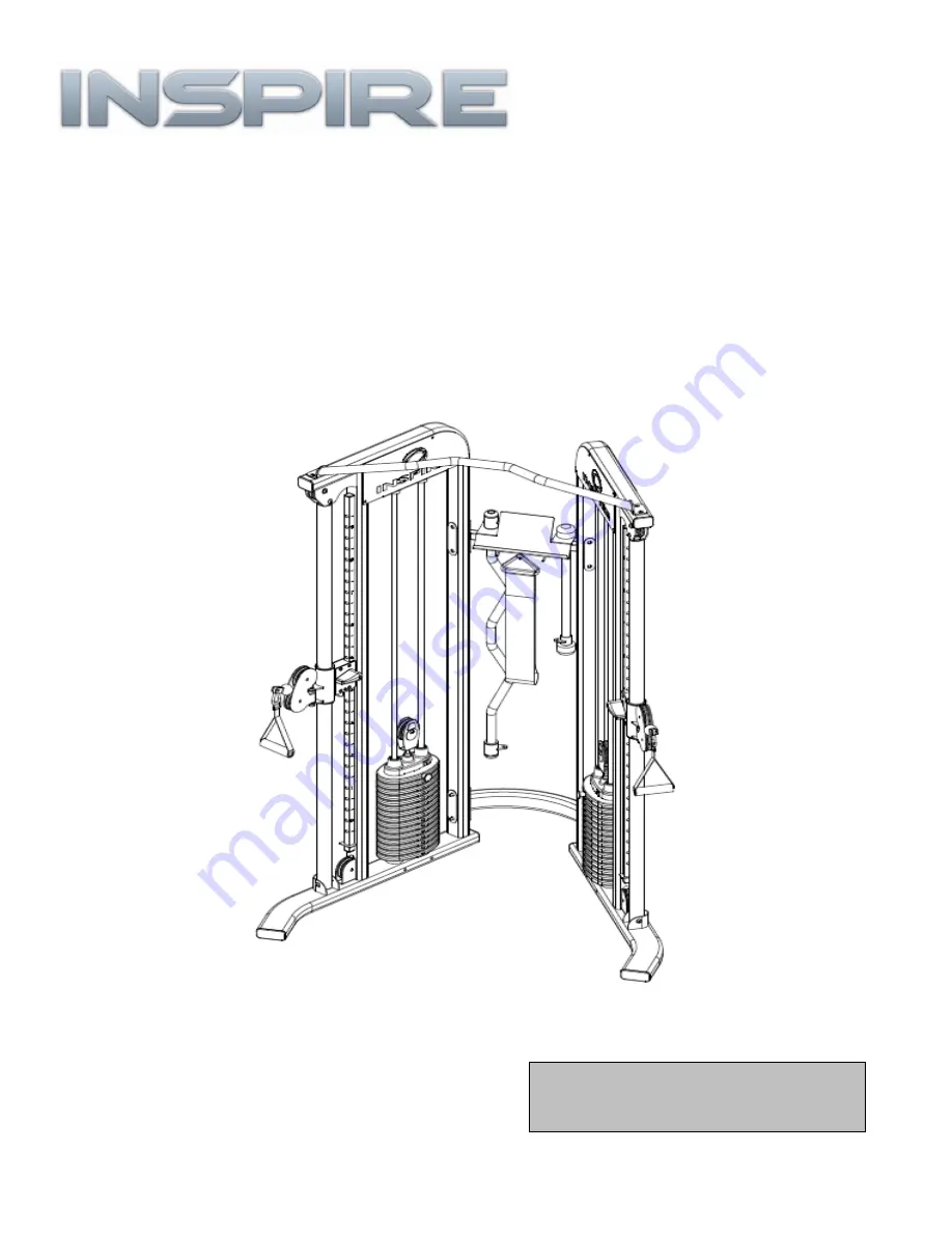 Inspire FTX Assembly & Operation Manual Download Page 1