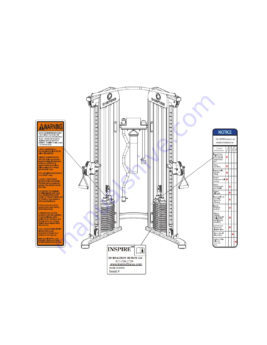 Inspire FTX Assembly & Operation Manual Download Page 15