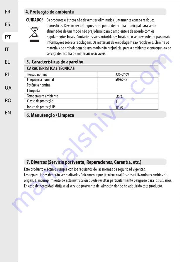 Inspire Pina Instruction Manual Download Page 10