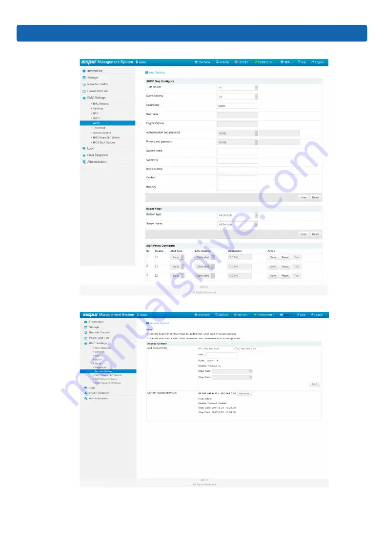 Inspur TS860M5 User Manual Download Page 97