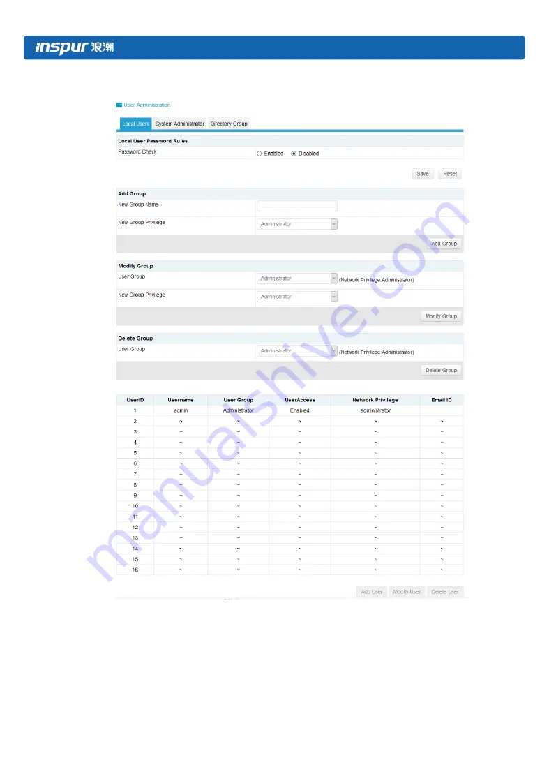 Inspur TS860M5 User Manual Download Page 102