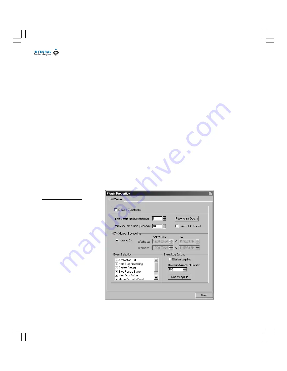 Integral Technologies Dvx 1000 User Manual Download Page 120