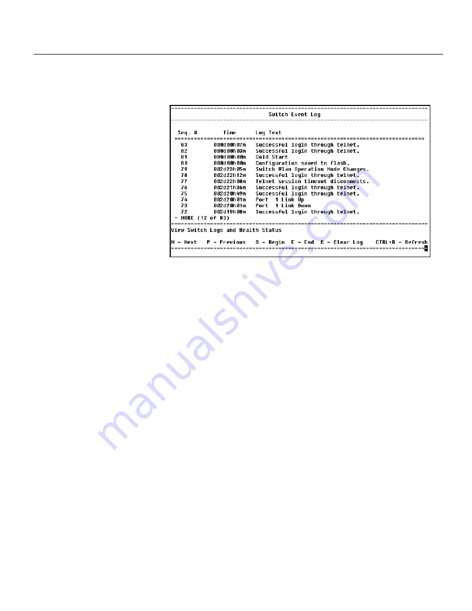 Intel 470F - NetStructure Switch User Manual Download Page 120