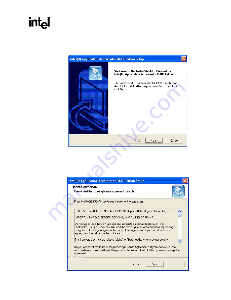 Intel Application Accelerator RAID Edition User Manual Download Page 43