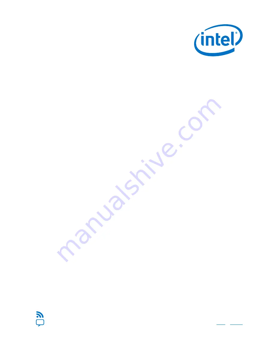 Intel Cyclone 10 GX FPGA User Manual Download Page 1