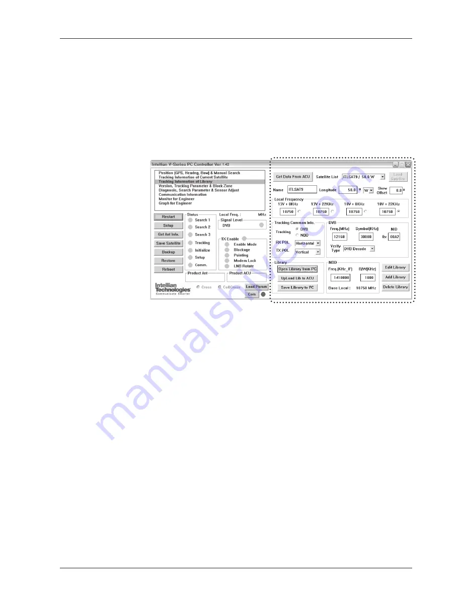 Intellian v1-130 series Скачать руководство пользователя страница 83