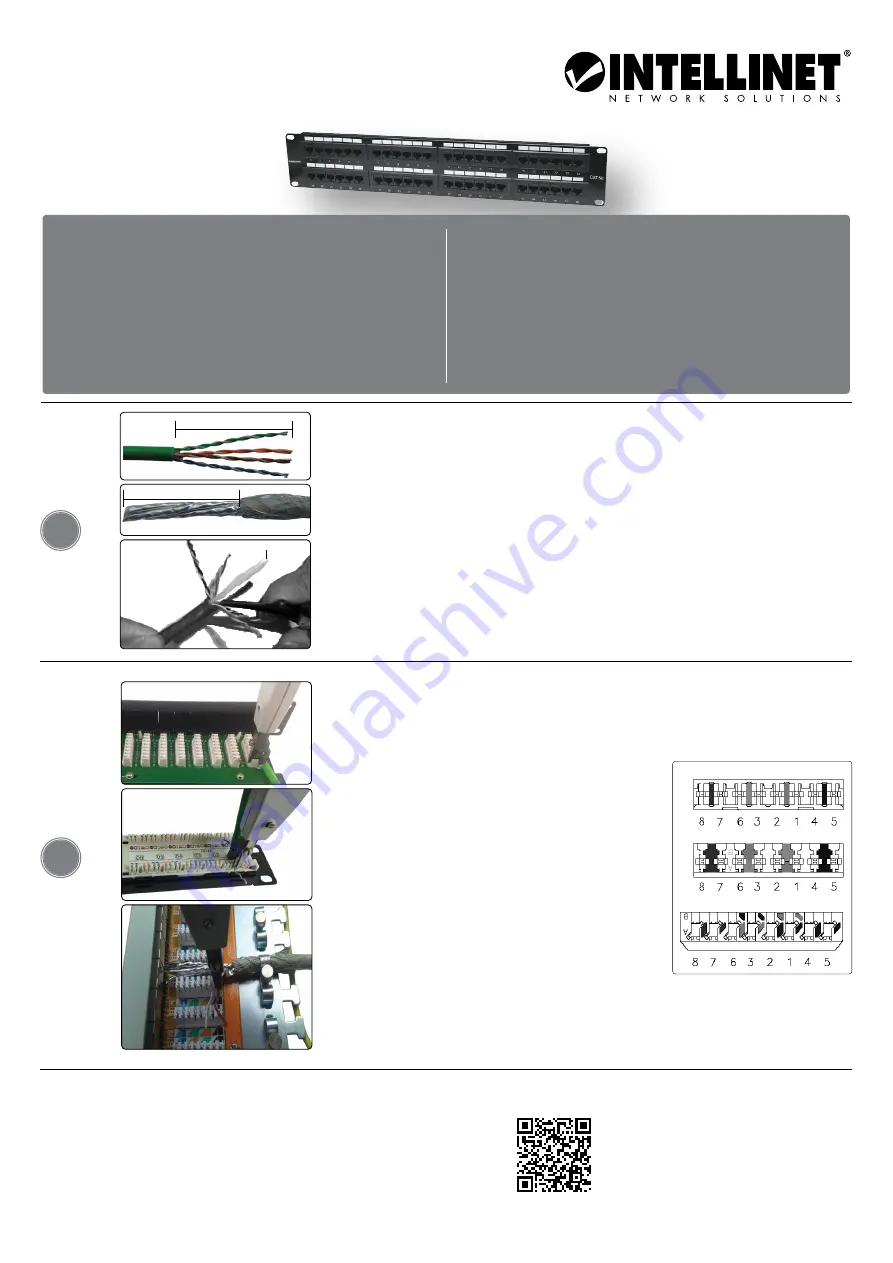 Intellinet Cat5e 513579 Скачать руководство пользователя страница 1