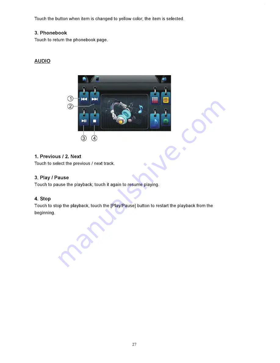 Inteq Car multimedia system Owner'S Manual Download Page 27