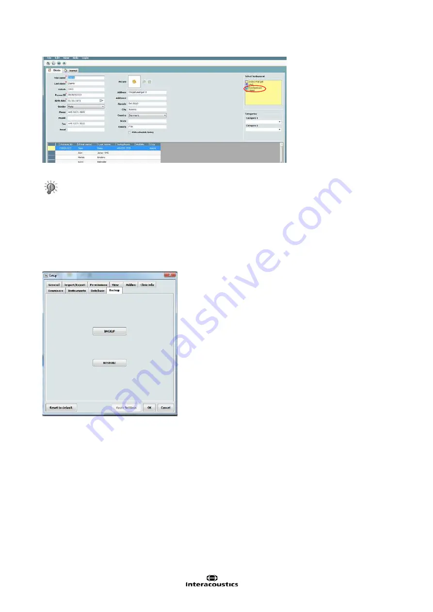 Interacoustics EyeSeeCam Instructions For Use Manual Download Page 73