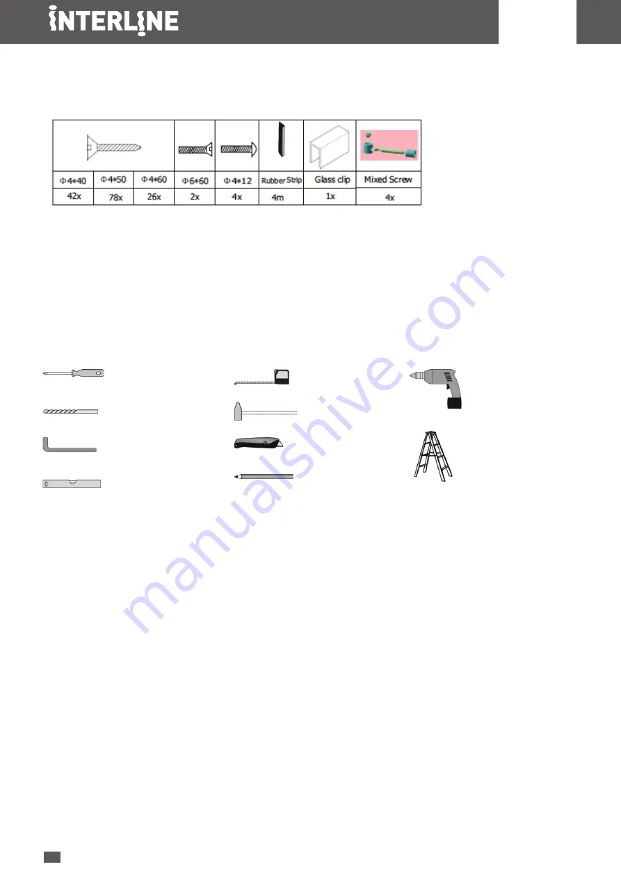 Interline ROYAL DELUXE SAUNA Instruction Manual Download Page 5