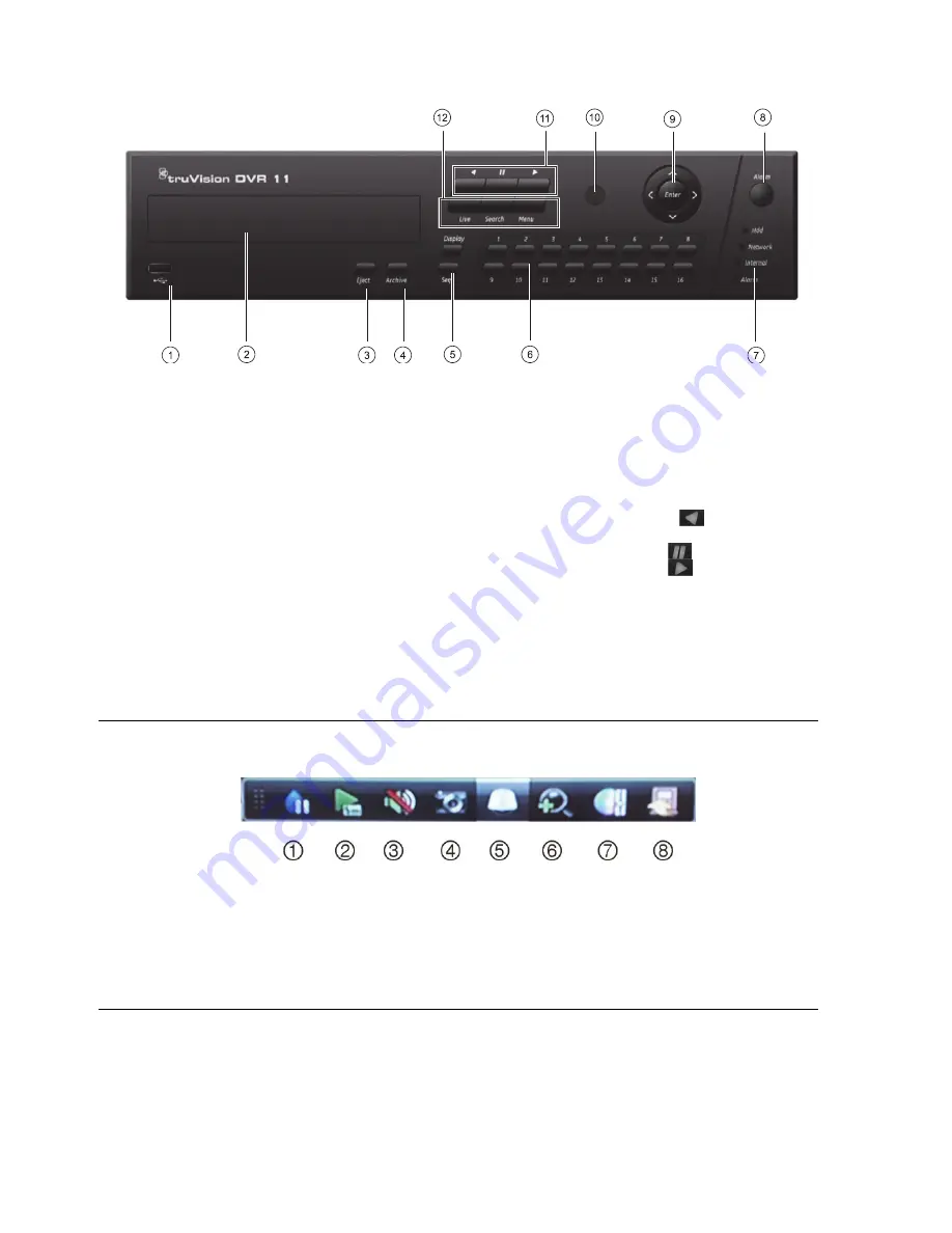 Interlogix TruVision DVR 11 Quick Start Manual Download Page 44