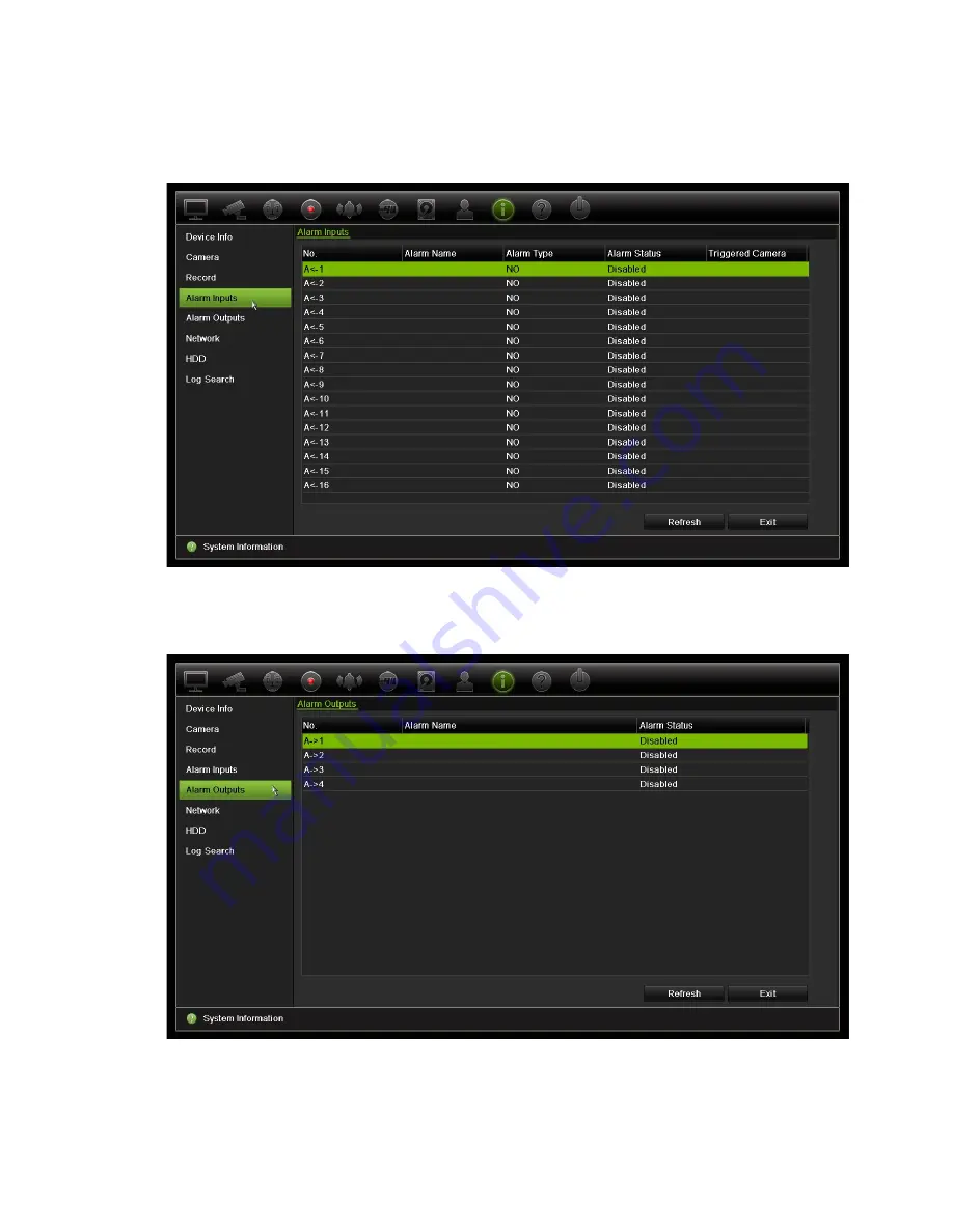 Interlogix TruVision NVR 21 User Manual Download Page 127