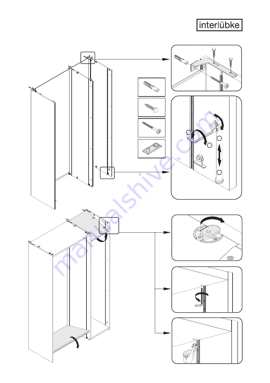 interlübke intaro Assembly Instruction Manual Download Page 9