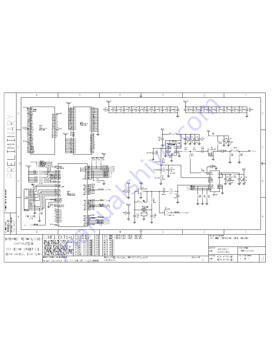 Intermec 869 RFID Reader Service Instructions Manual Download Page 58