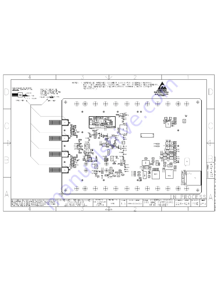 Intermec 869 RFID Reader Service Instructions Manual Download Page 65