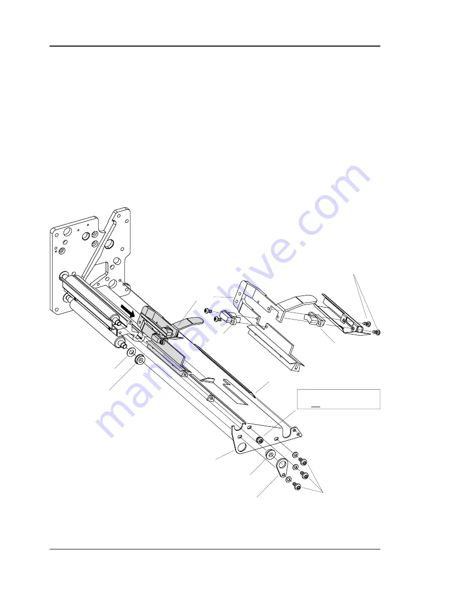 Intermec EasyCoder 501 E Service Manual Download Page 53