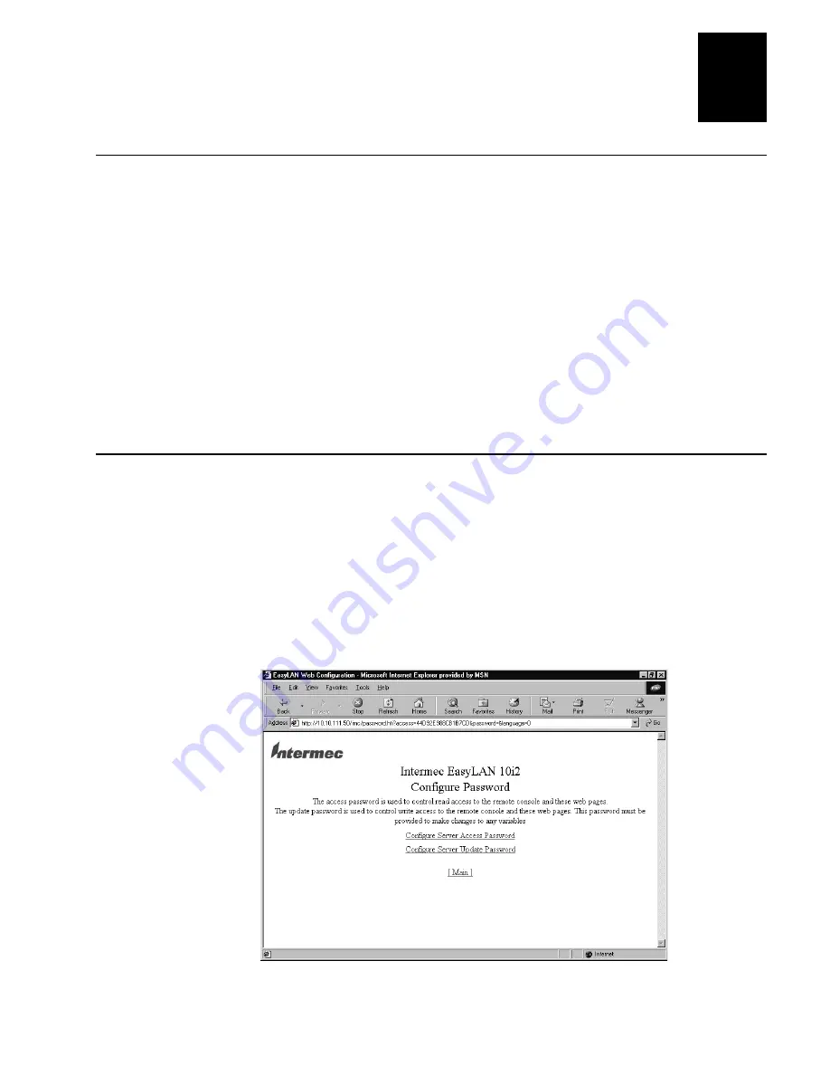 Intermec EasyLAN 10I2 User Manual Download Page 33