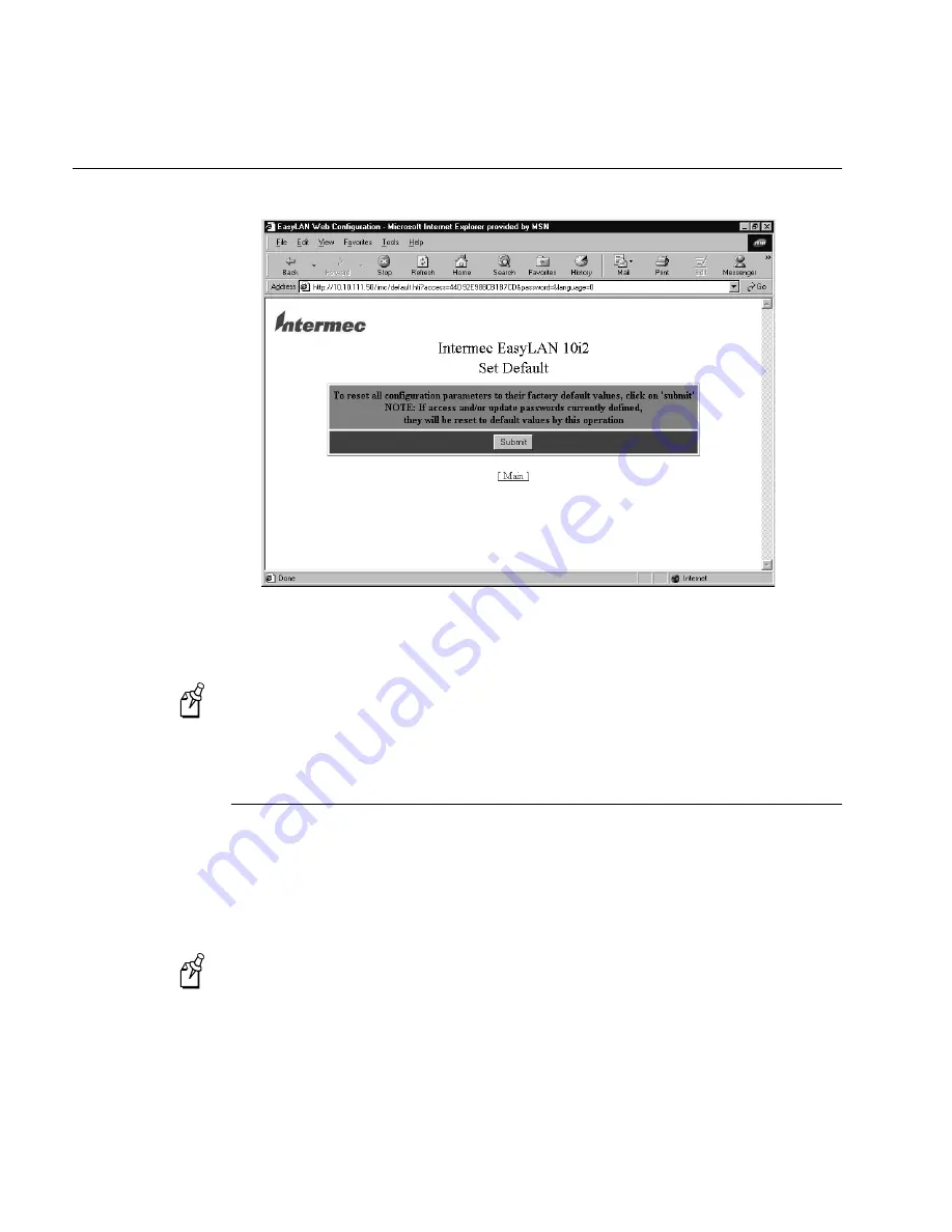 Intermec EasyLAN 10I2 User Manual Download Page 56