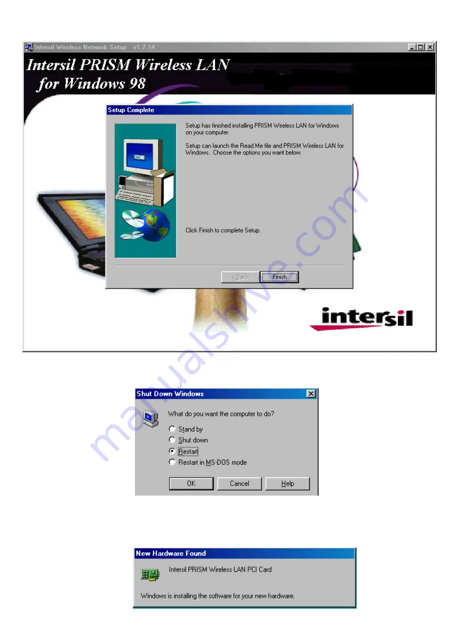 Intersil WL-380F Скачать руководство пользователя страница 12