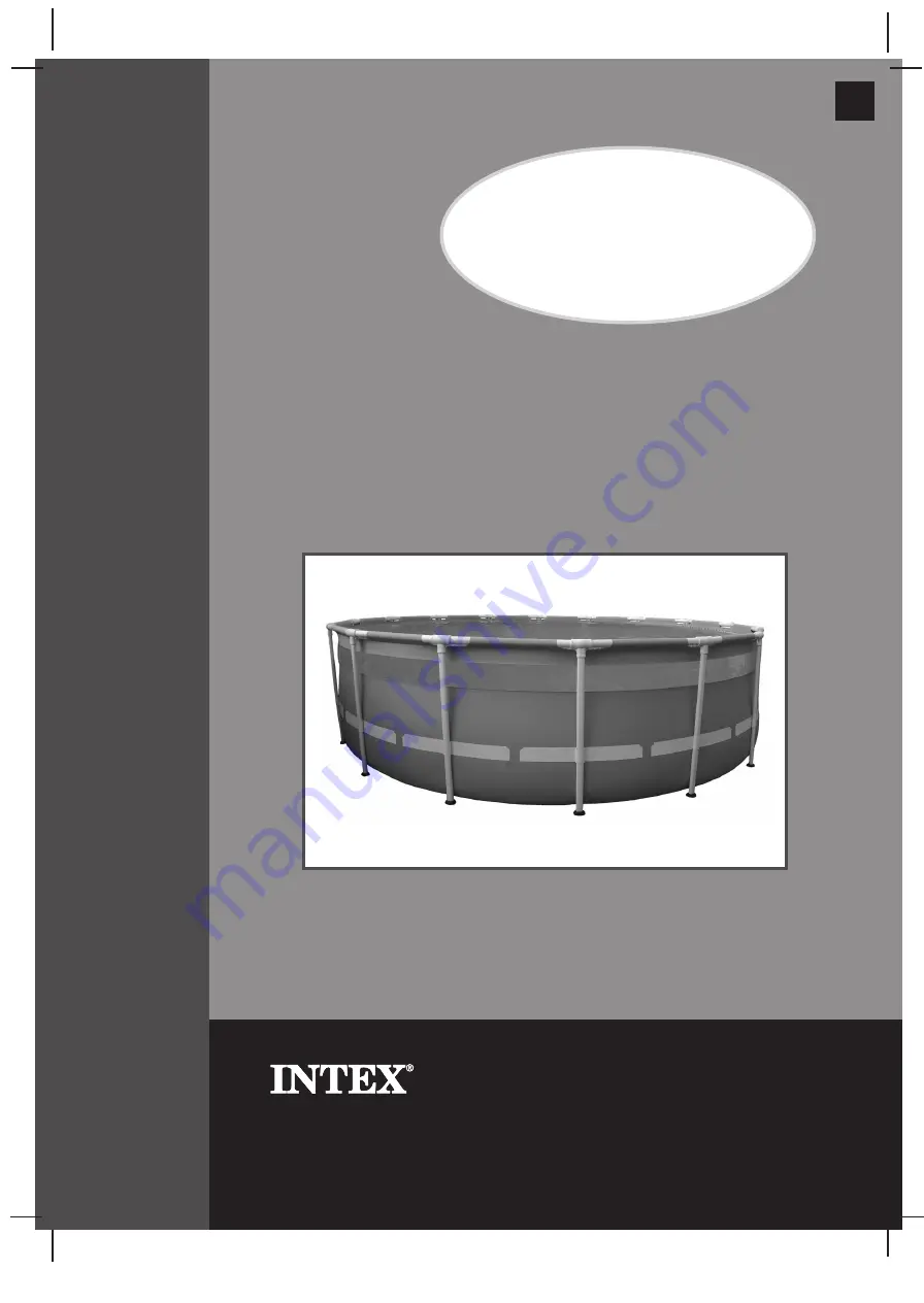 Intex CLEARVIEW PRISM FRAME Owner'S Manual Download Page 66