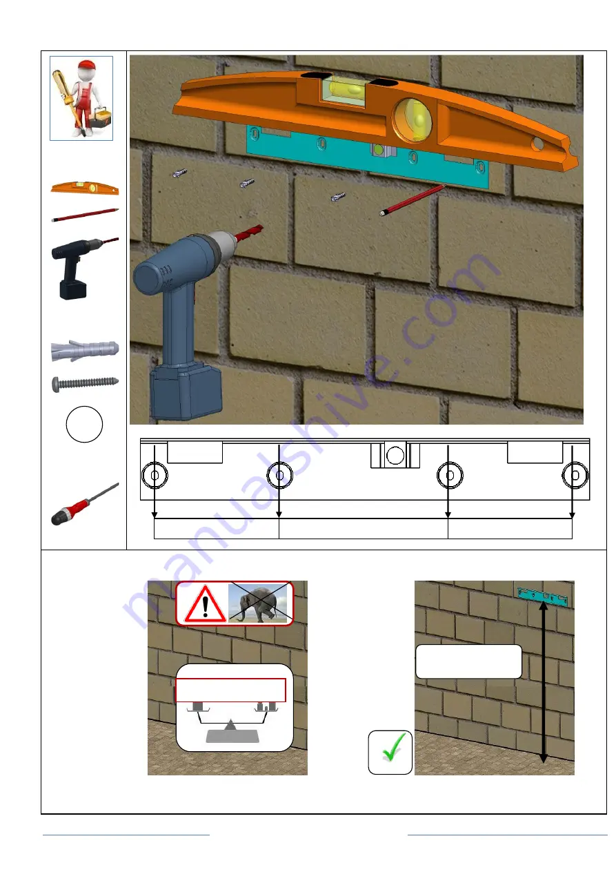 Intratone 16-0101 Mounting Manual Download Page 4