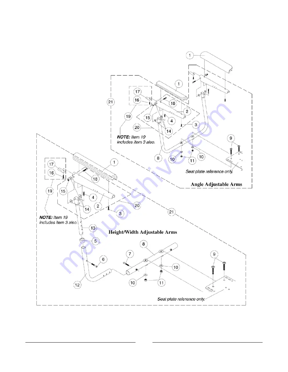 Invacare Discontinued 1/00 Скачать руководство пользователя страница 23