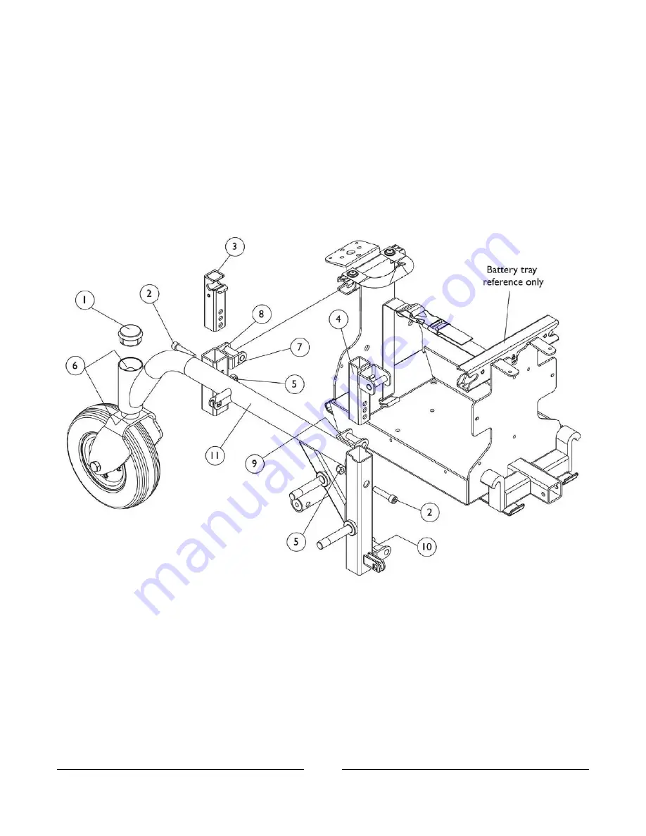 Invacare Pronto M71 Jr. Parts Catalog Download Page 12