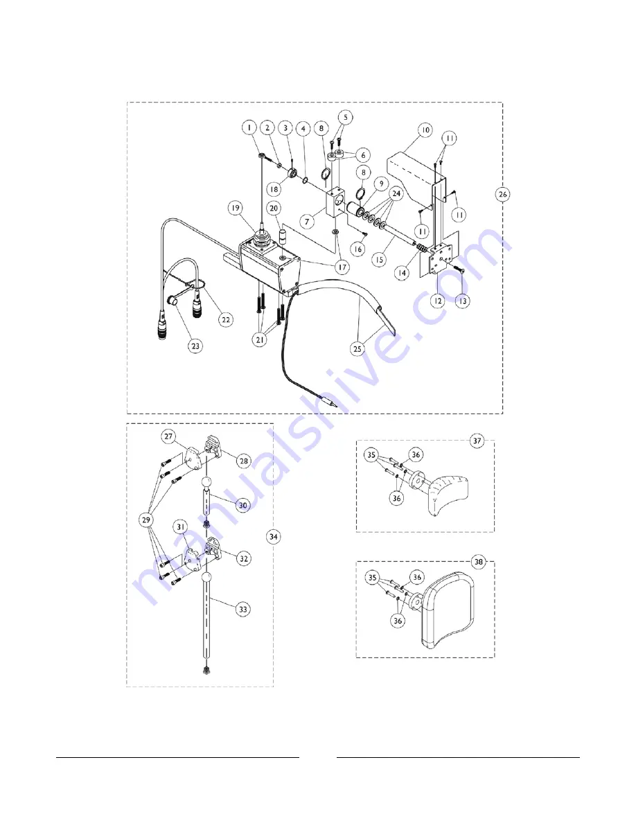 Invacare Pronto M71 Jr. Parts Catalog Download Page 119