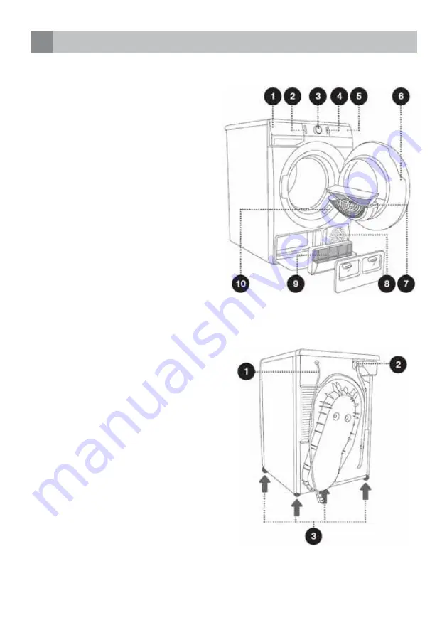 inventum VDW9001W Instruction Manual Download Page 9