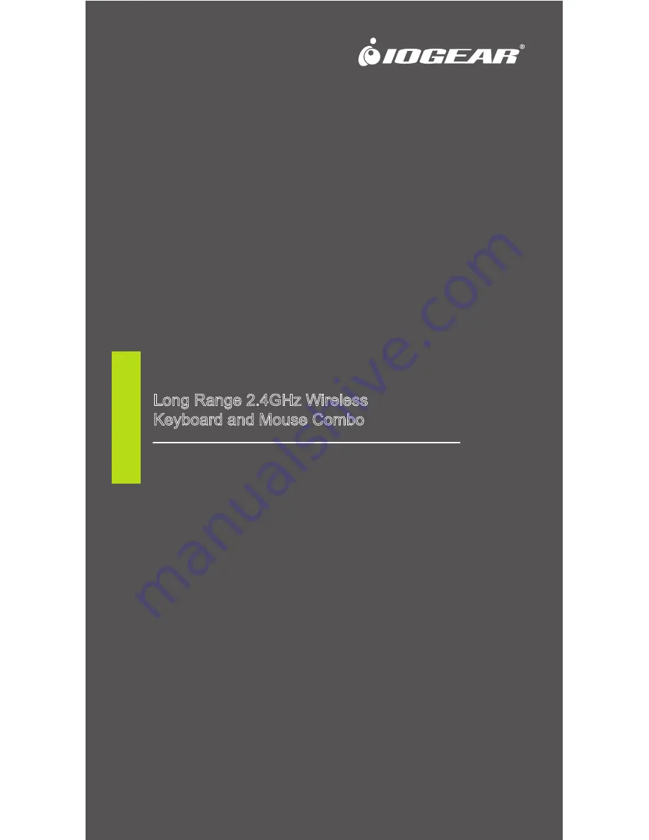 IOGear GKM552R Quick Start Manual Download Page 1